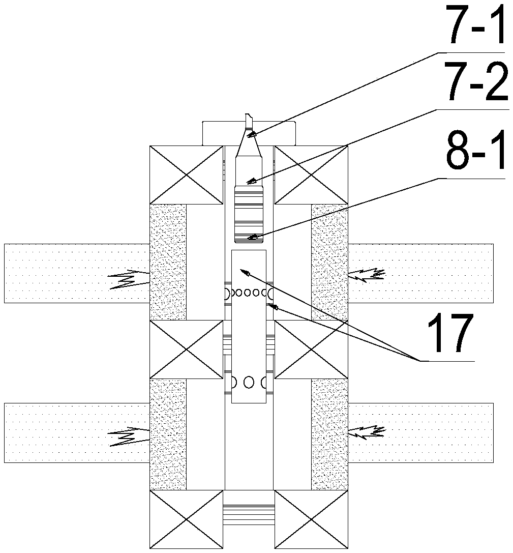 Down-hole ultrasonic oscillation unfreezing device and method