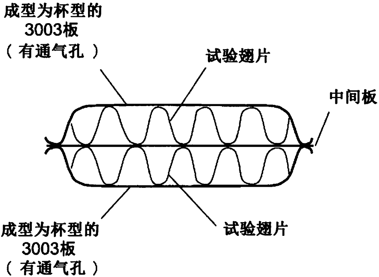 Aluminum alloy brazing sheet, and method for producing heat exchanger made from aluminum alloy