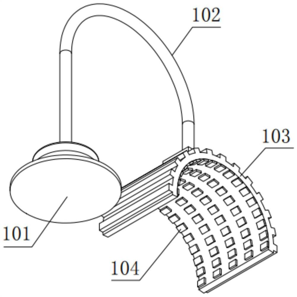 Annular LED light source and body local irradiation equipment