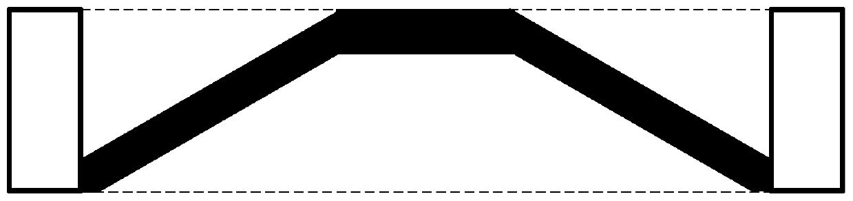 Gradient dot matrix structure design method based on topological optimization