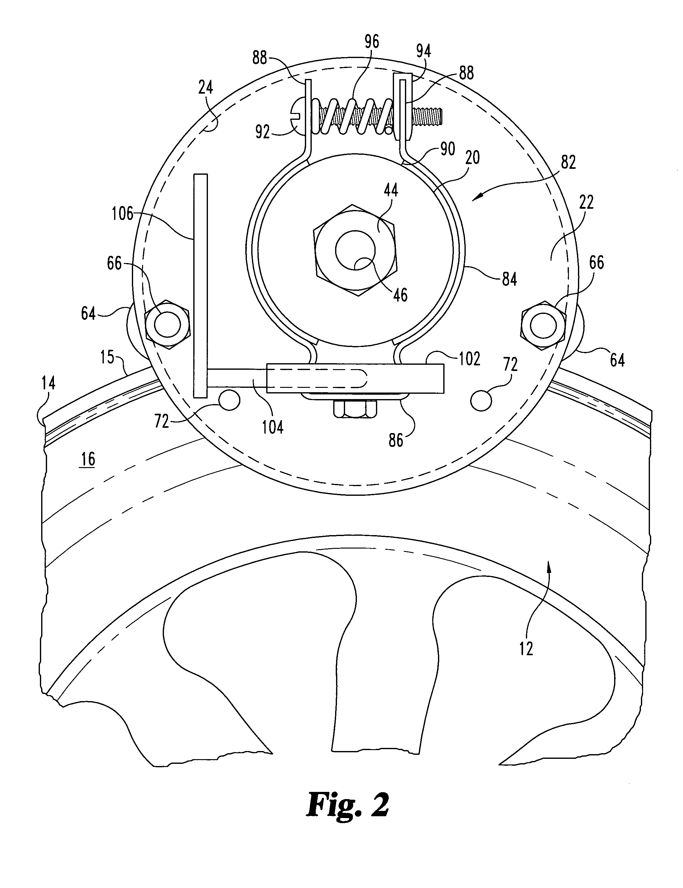 Rim cleaning apparatus