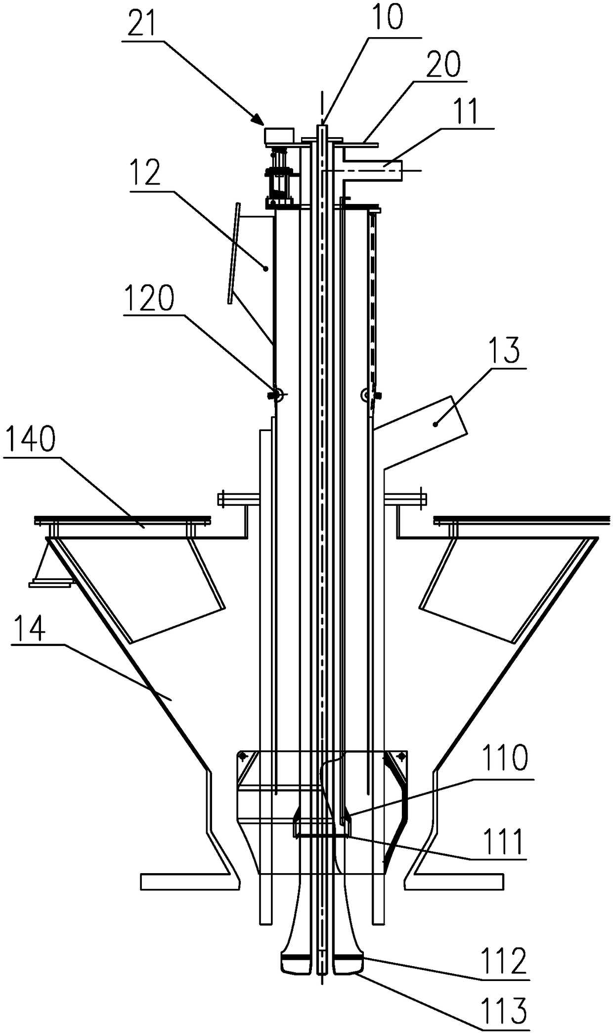 A vibrating premixed concentrate nozzle