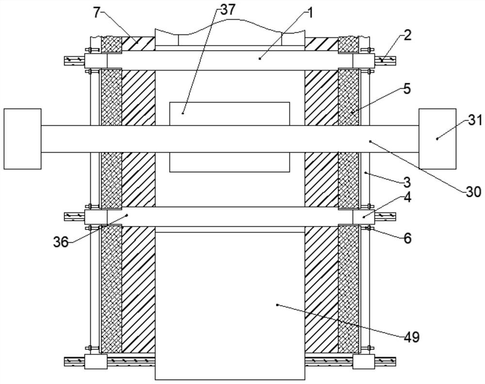 Aluminum alloy creep aging forming equipment