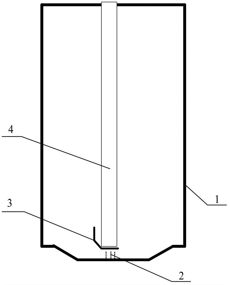 Lithium ion battery case with prefabricated burrs on bottom and lithium ion battery preparation method