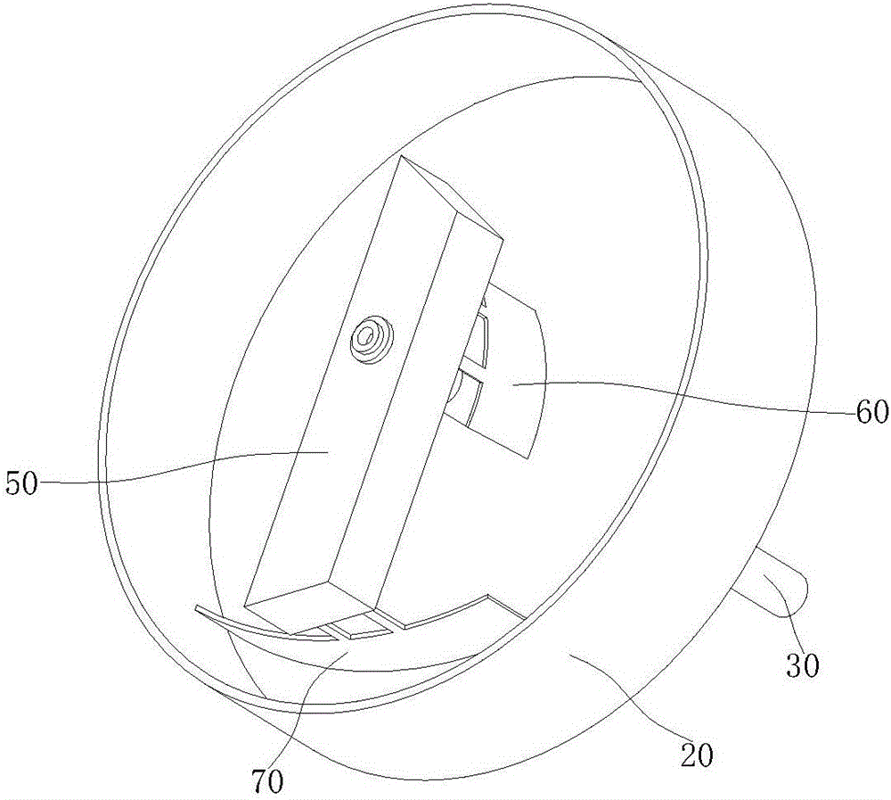 Paper pulp material pulverizing device