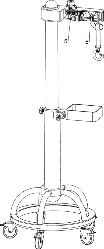 Insulin drop timed shake-up rack