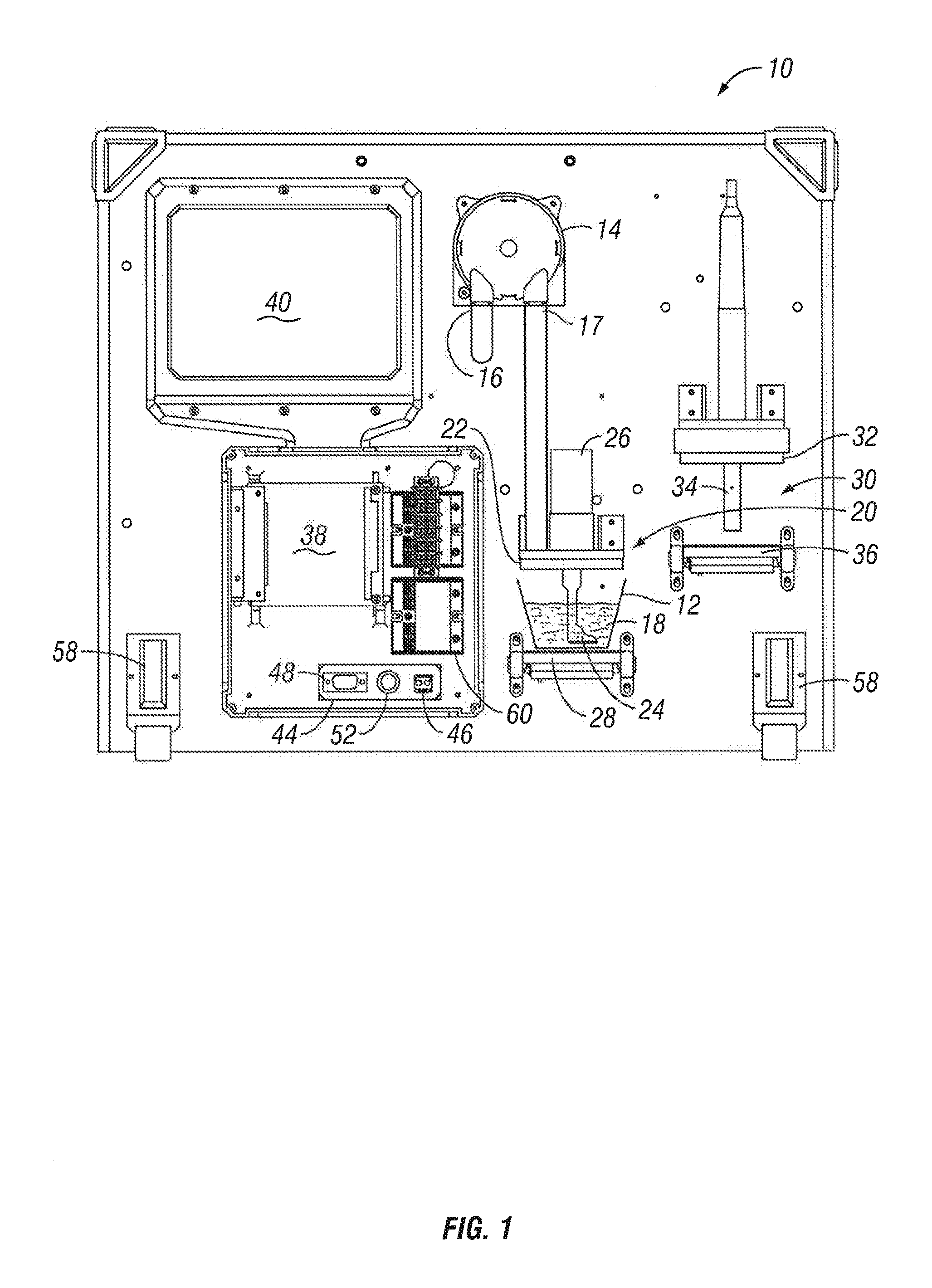 Portable soil testing apparatus and method