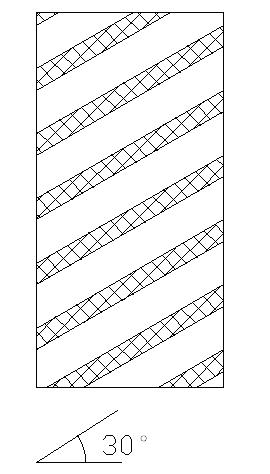 Method for preparing interactive laminar modeling material test piece