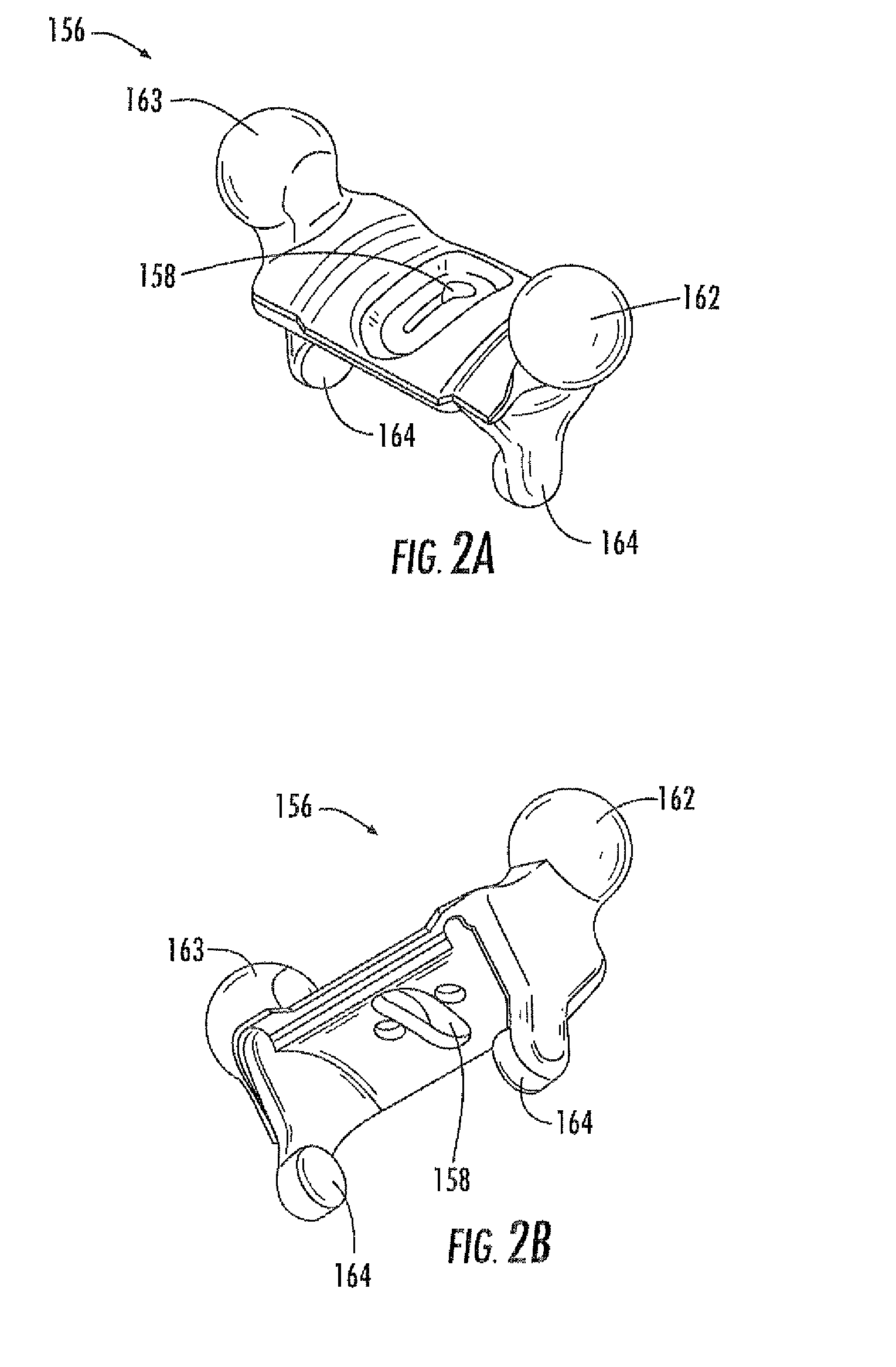 Clamp for a medical probe device