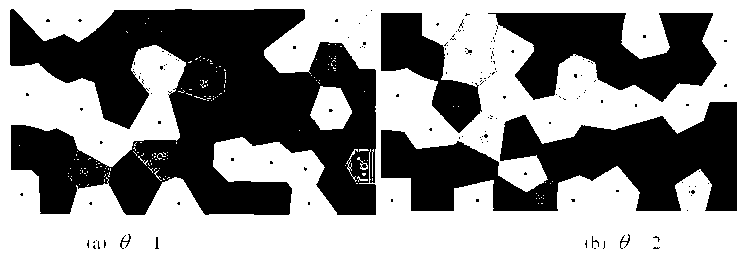 Continuous physical distribution node layout optimization method based on weighted Voronoi diagram