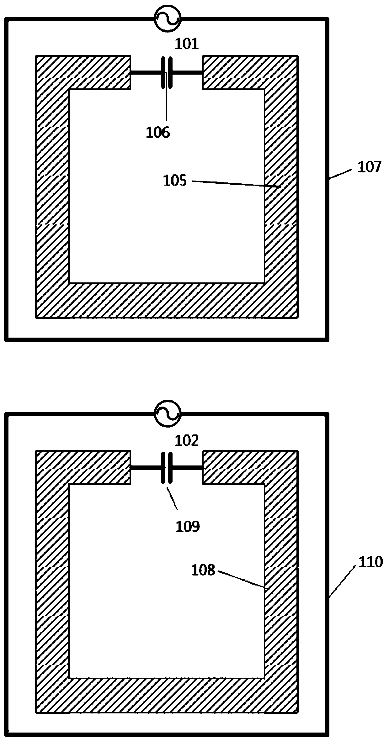 A self-resonant array antenna and antenna unit for through-earth communication