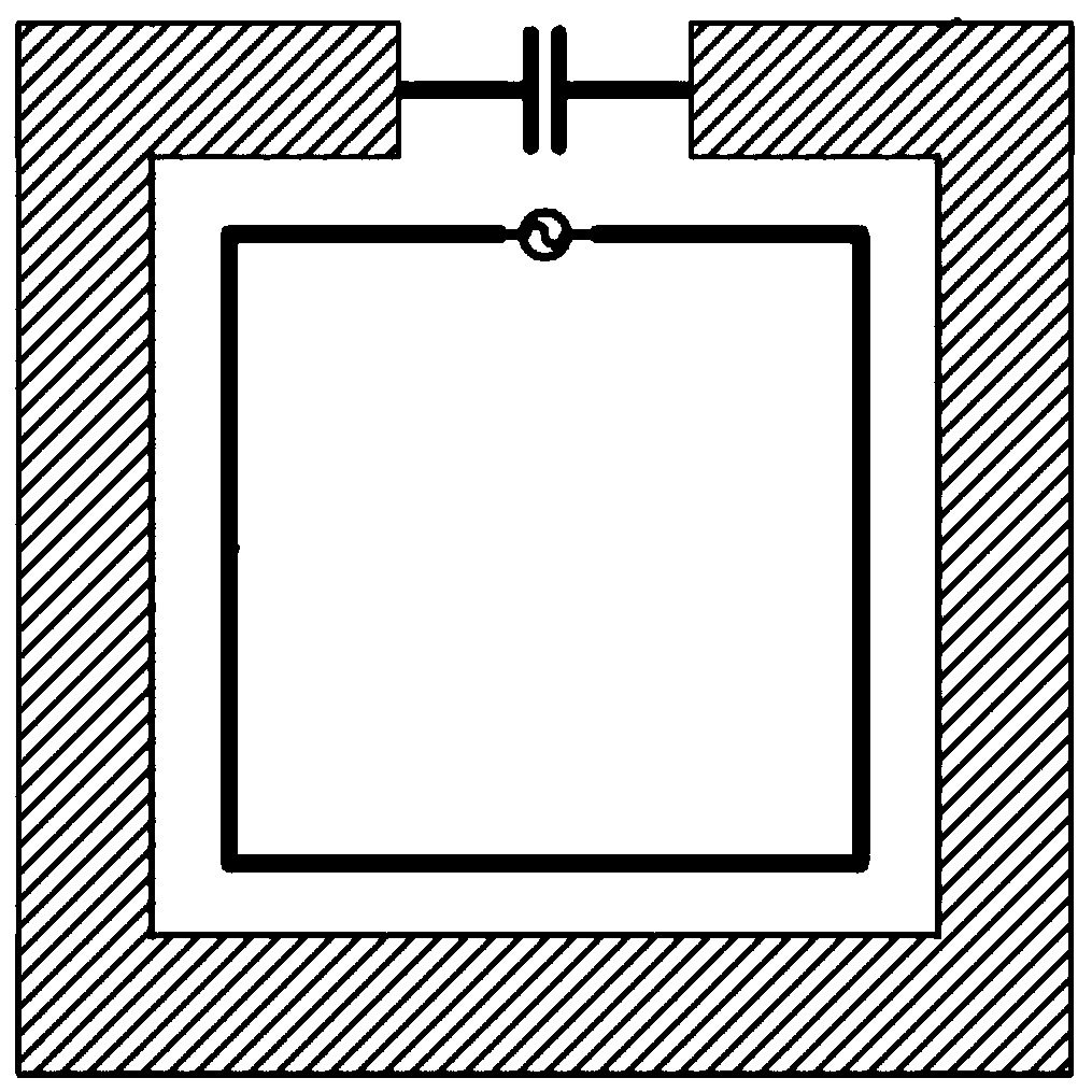 A self-resonant array antenna and antenna unit for through-earth communication