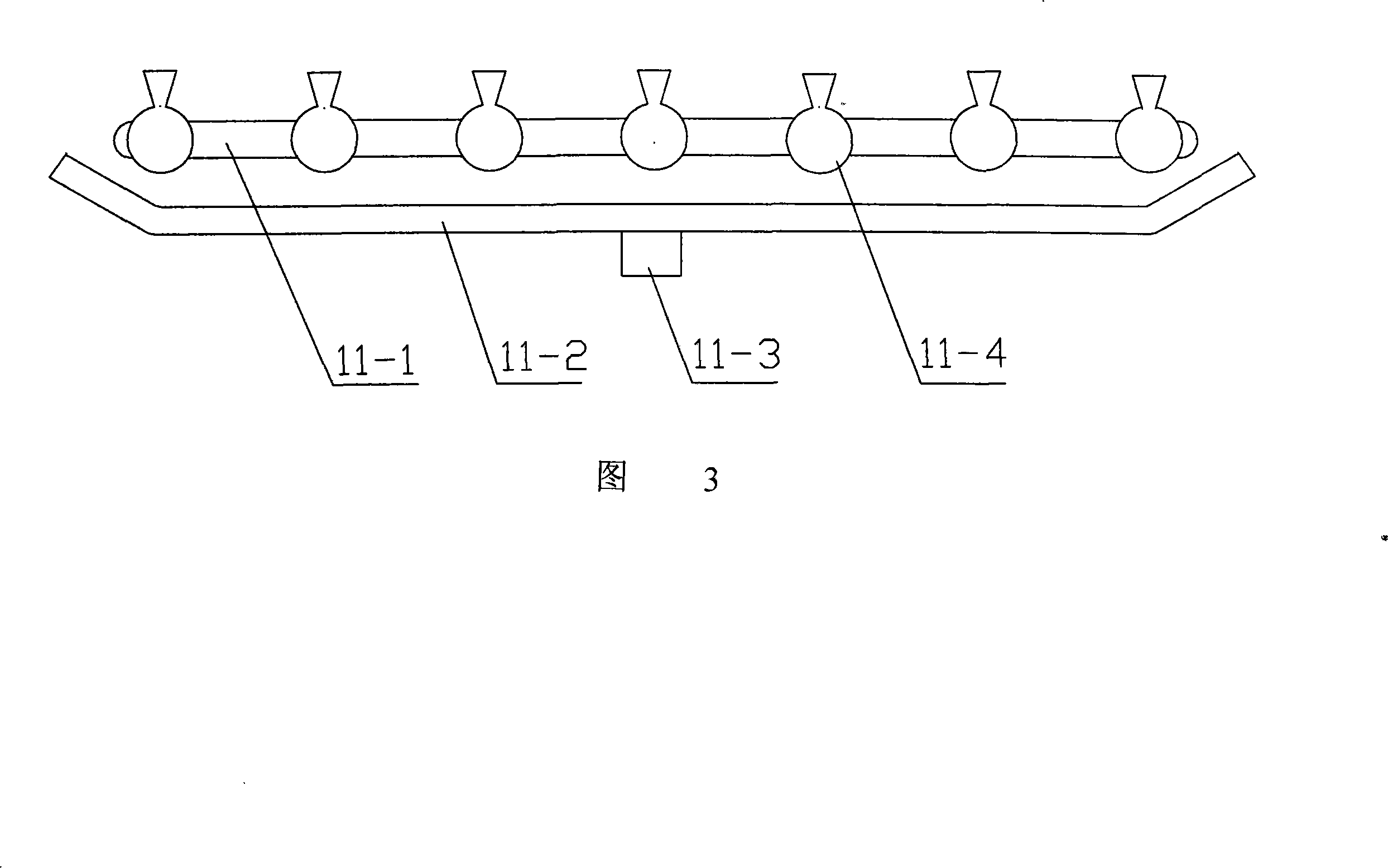 Water-proof coiled material without tire heat construction, manufacturing method and equipment thereof