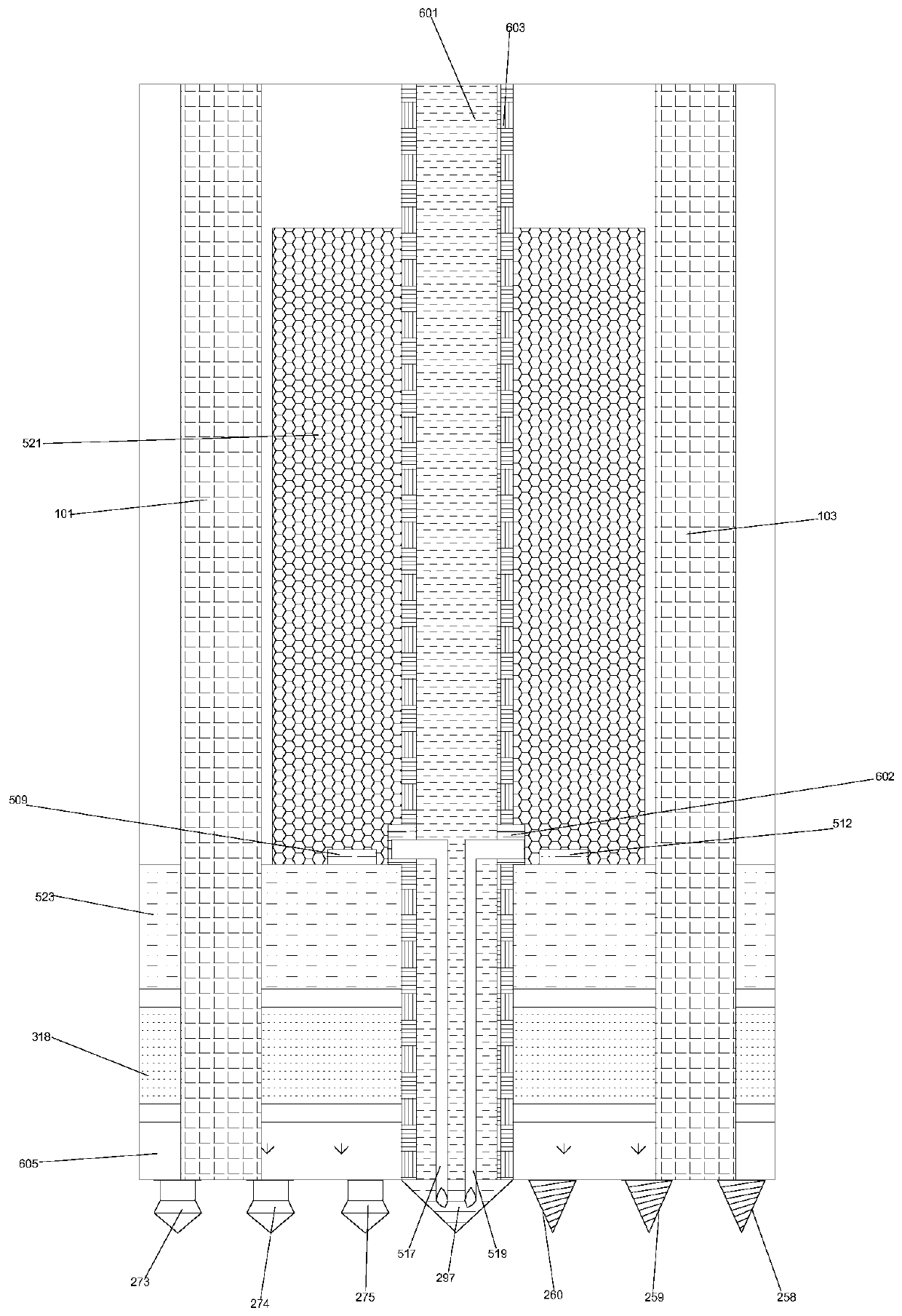 Flank-Vertical Combined Multidimensional Freeze Drilling and Cutting Method for Soft and Hard Formation