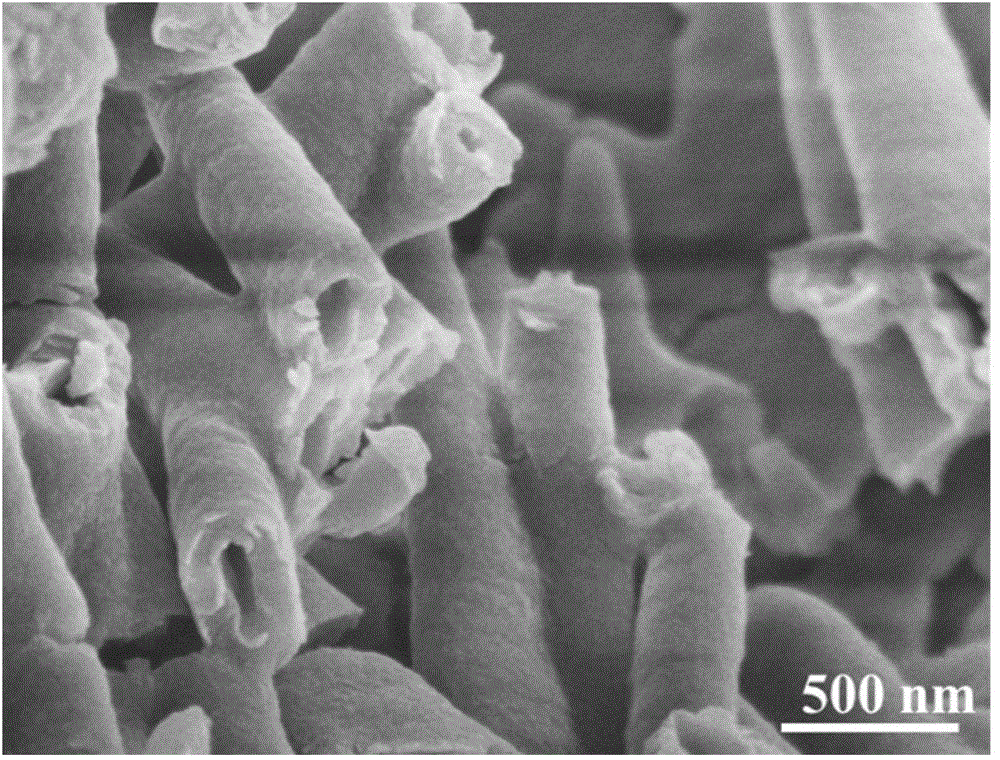 Preparation method of graphite type carbon nitride nanotubes