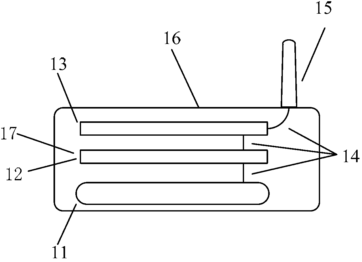 Gas-insulation completely-enclosed combined electrical appliance monitoring device and system