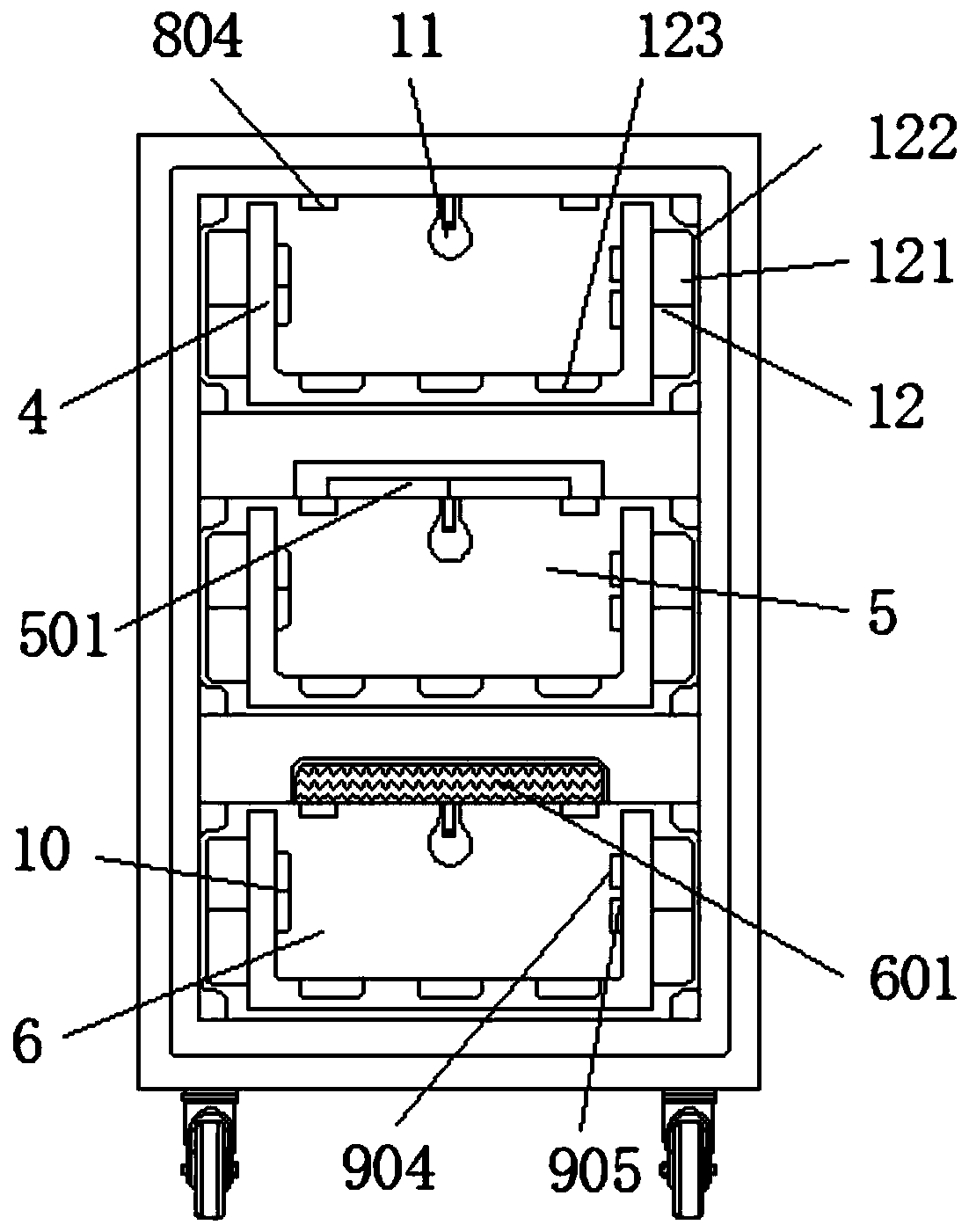 Medical bacterial culture device convenient in regulating culture environment