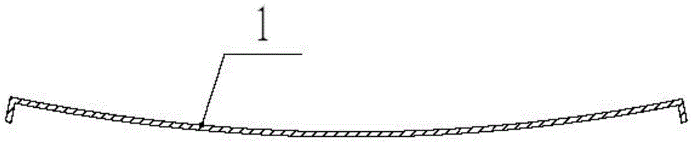 A method for manufacturing a large-diameter high-precision composite material antenna surface