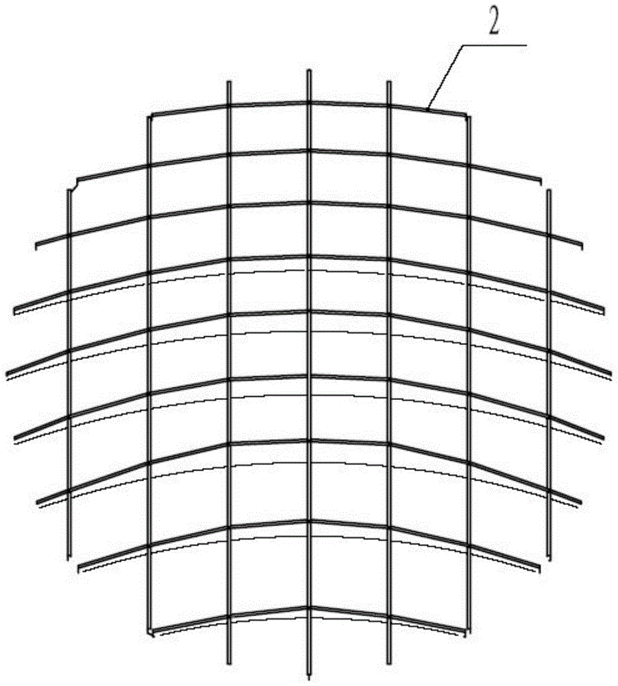 A method for manufacturing a large-diameter high-precision composite material antenna surface