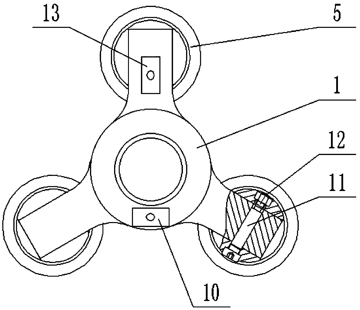 Fine-adjustment level tripod