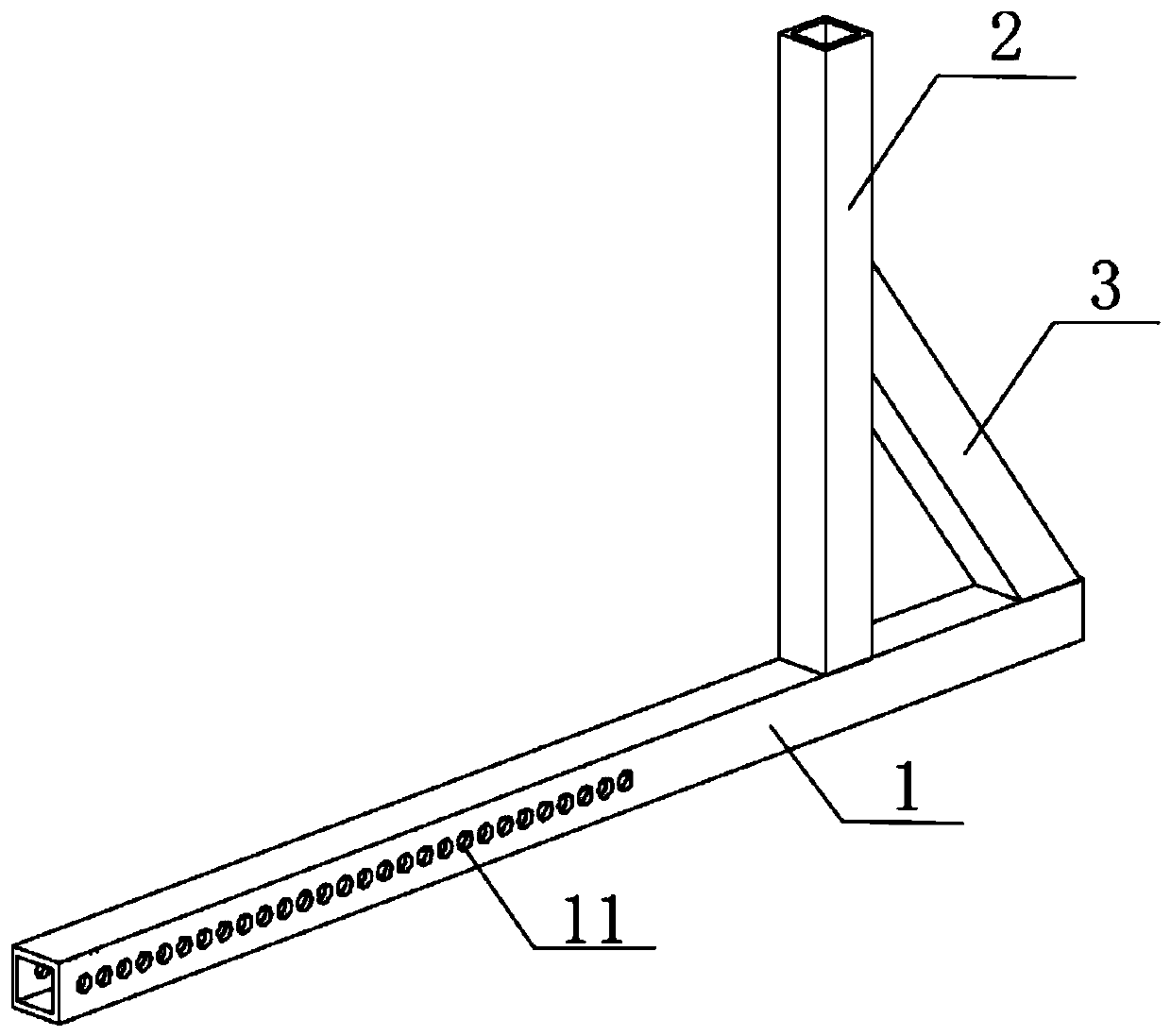 Structural beam formwork reinforcing device and method without split bolts