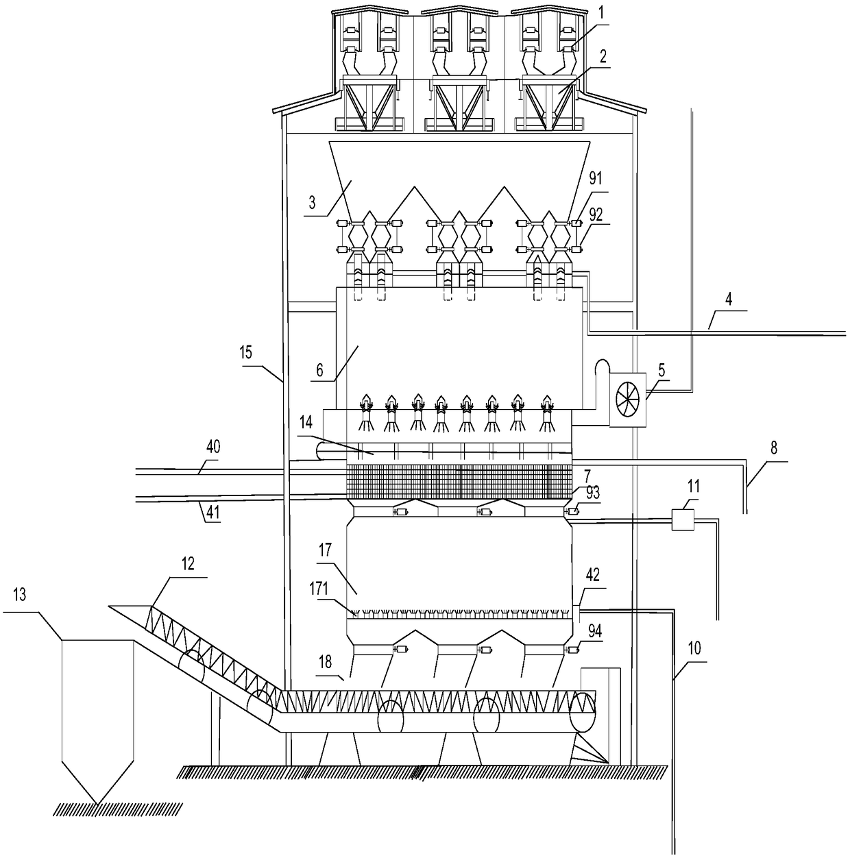 Novel coke stove based on wet-method quenching