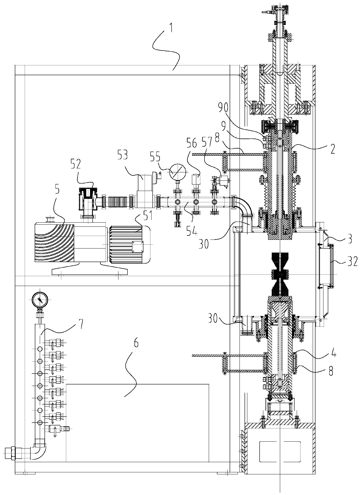 Vacuum sintering furnace