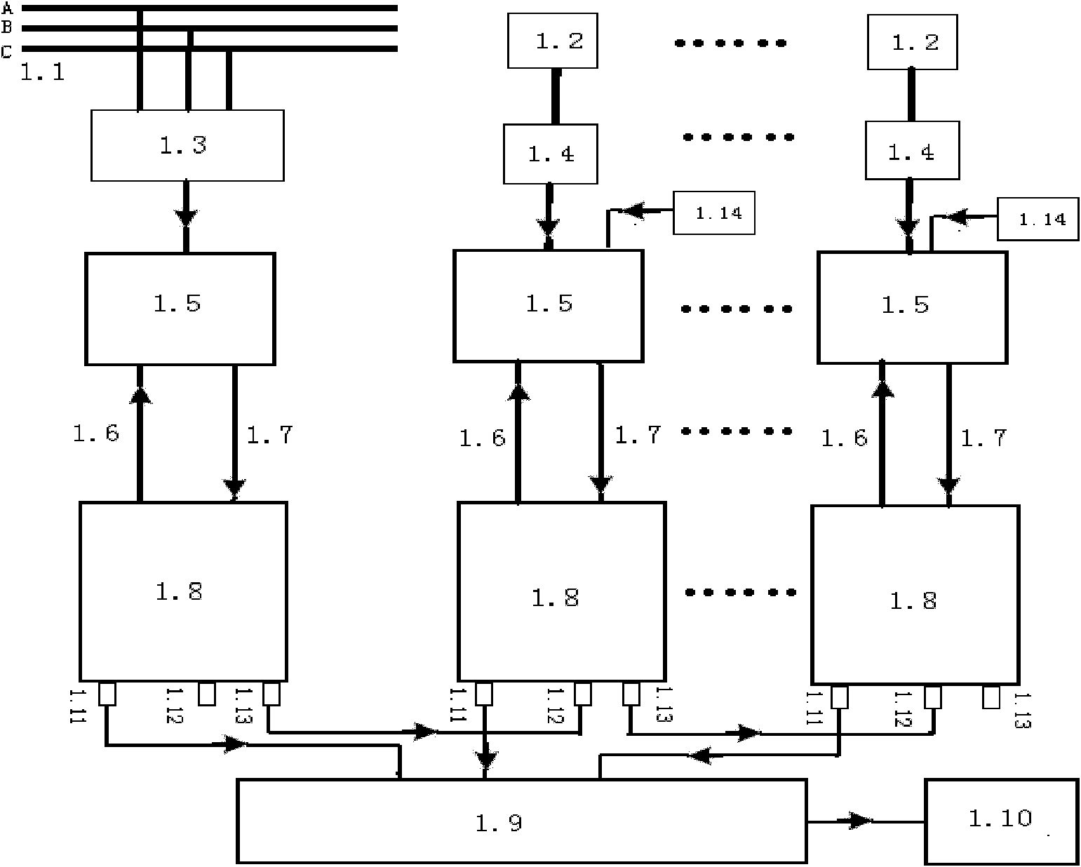 Insulation online monitoring method for high-voltage capacitive equipment