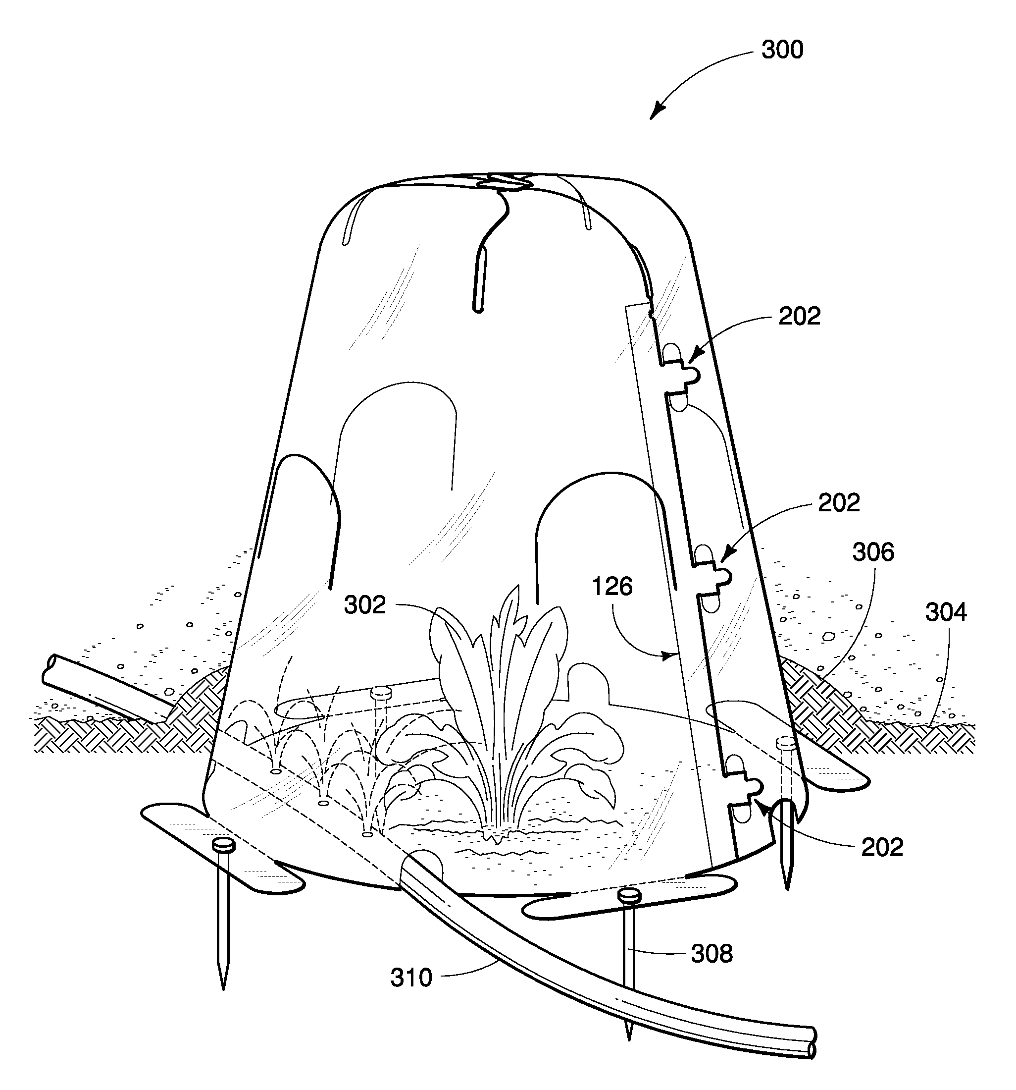 Flexible Plant Protector