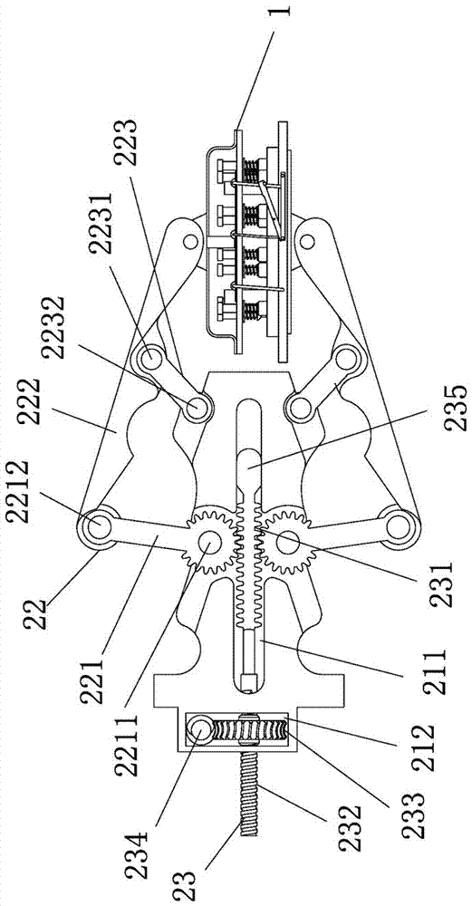 Positioning clamping system of testing machine for automatic transmission valve body assembly of automobile