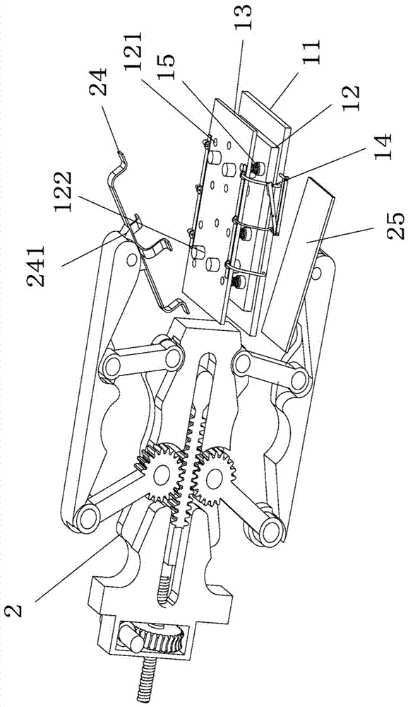 Positioning clamping system of testing machine for automatic transmission valve body assembly of automobile