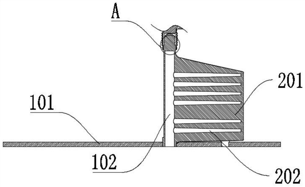 A highly integrated external three-proof antenna structure