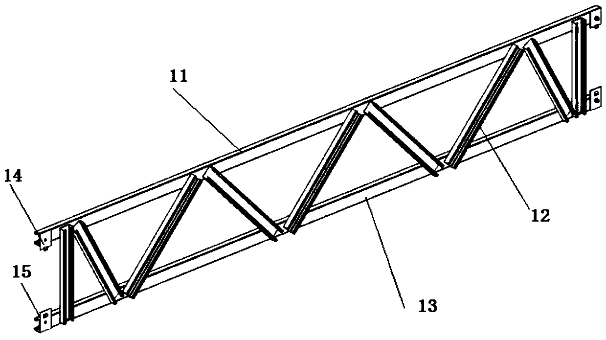 Main and secondary beams for steel building structure and connecting structure of main and secondary beams