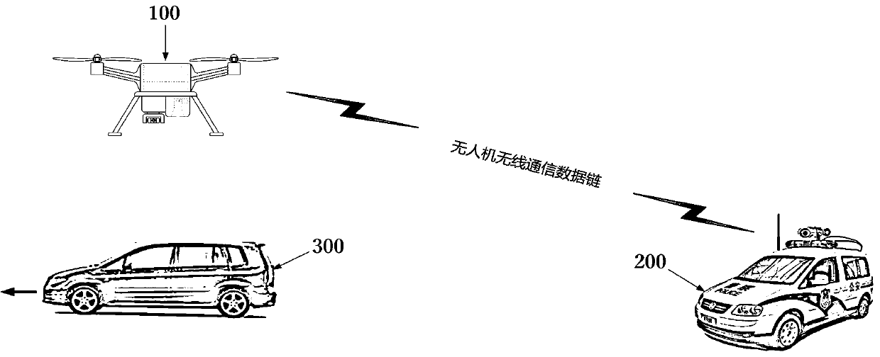 Police high-power pulse microwave emission vehicle forced stopping device