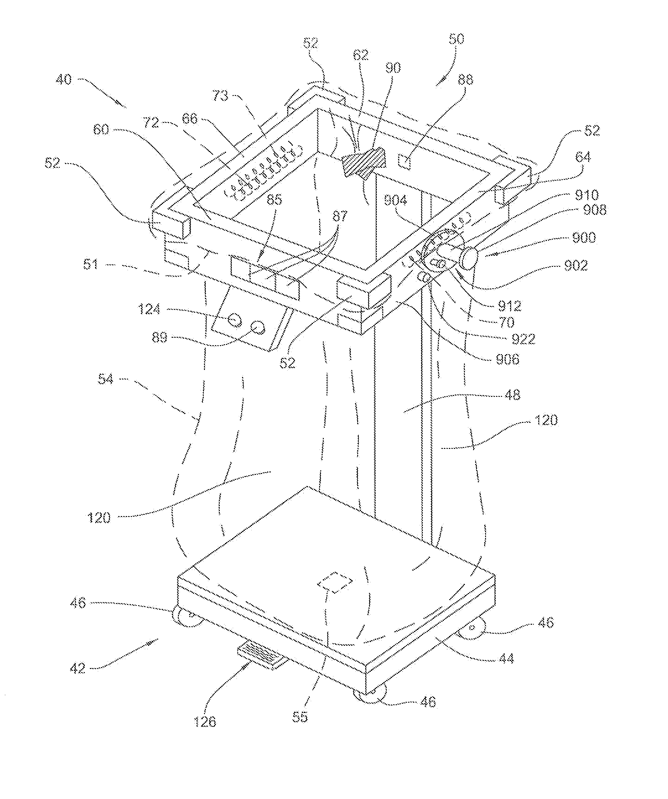 Waste collection system for collecting solid medical waste including metal detection, pre-detection apparatus, and/or bag- tensioning mechanism