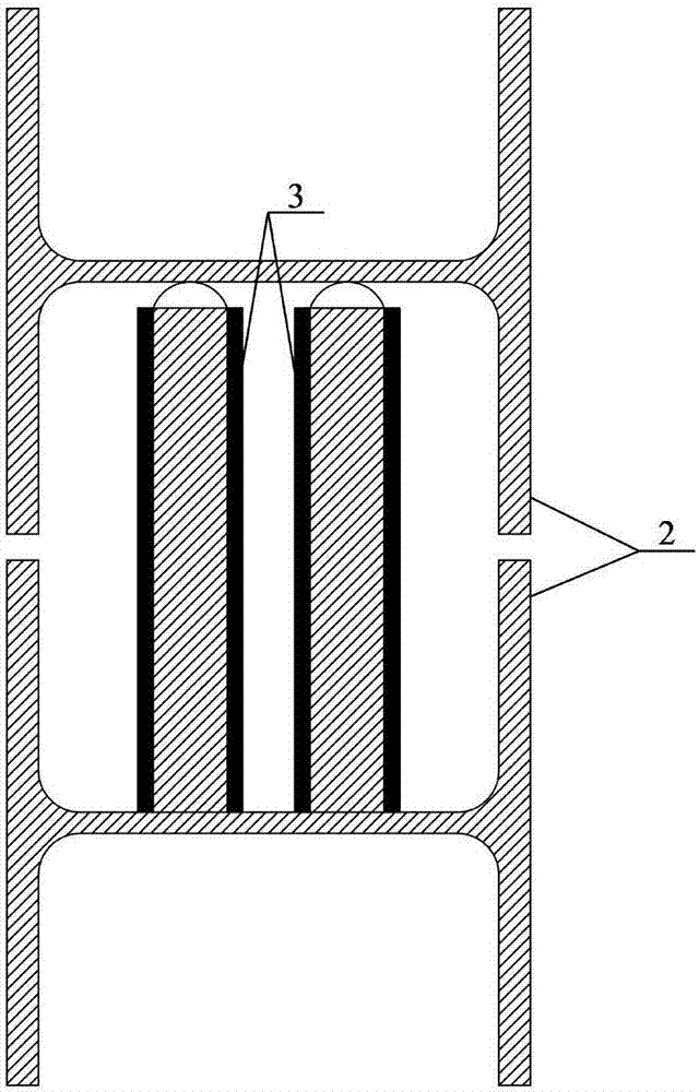 Large soil-underground structure pseudo-static test device and method