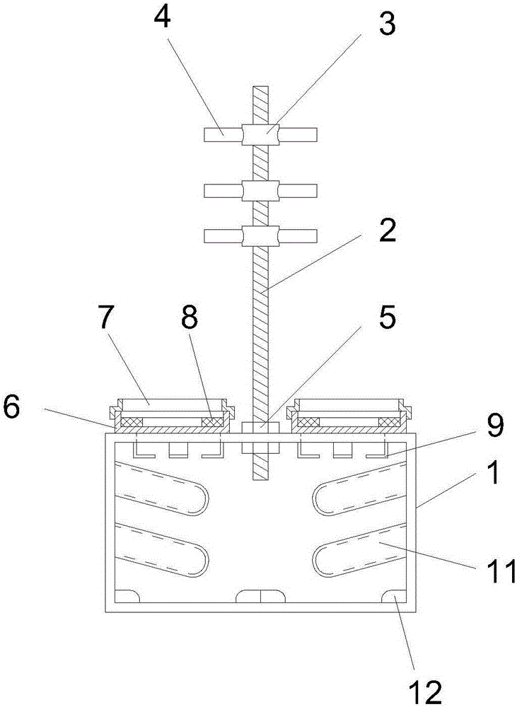 Multifunctional chemical experiment support heating device