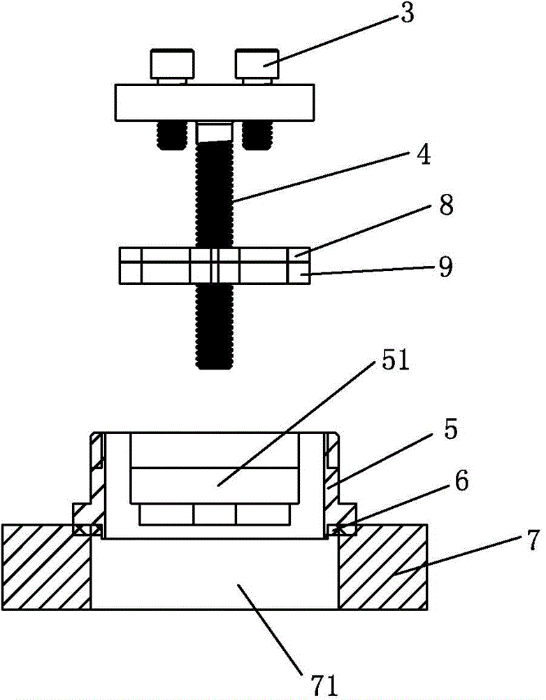 Faucet installation structure and faucet installation method