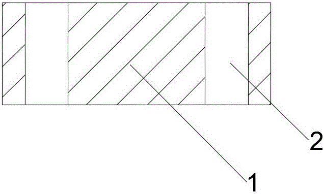 Complex brick structure wall construction method applied to public space