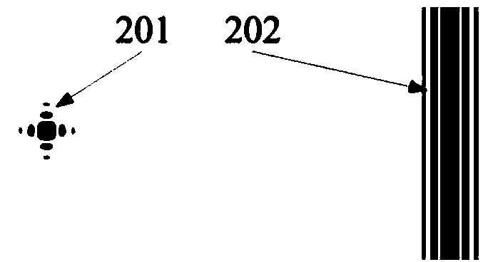 Line focusing spatial filter