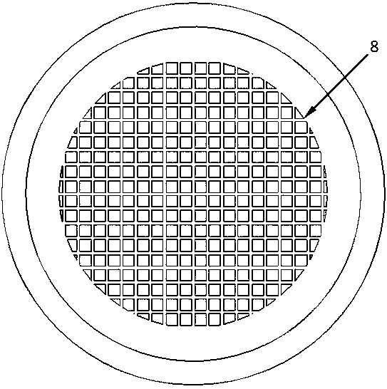 A mesh electrode diamond X-ray measuring device