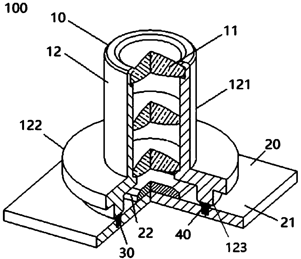 Lens module and electronic equipment comprising same