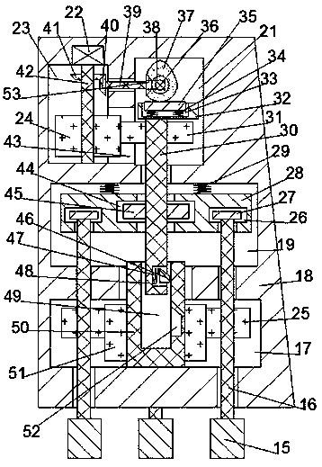 Work blade assembly method and equipment based on light guide technology