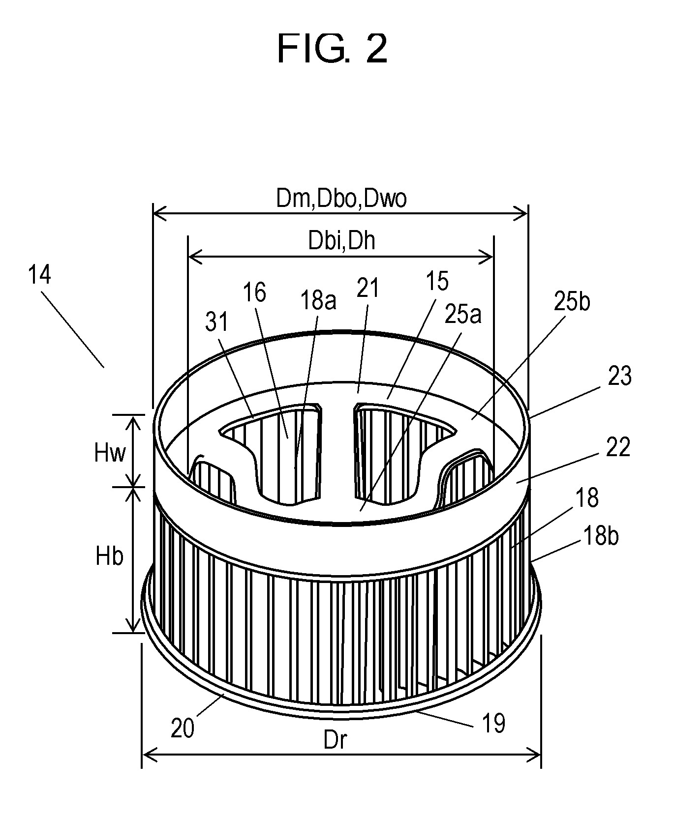 Centrifugal Impeller and Centrifugal Blower Using It