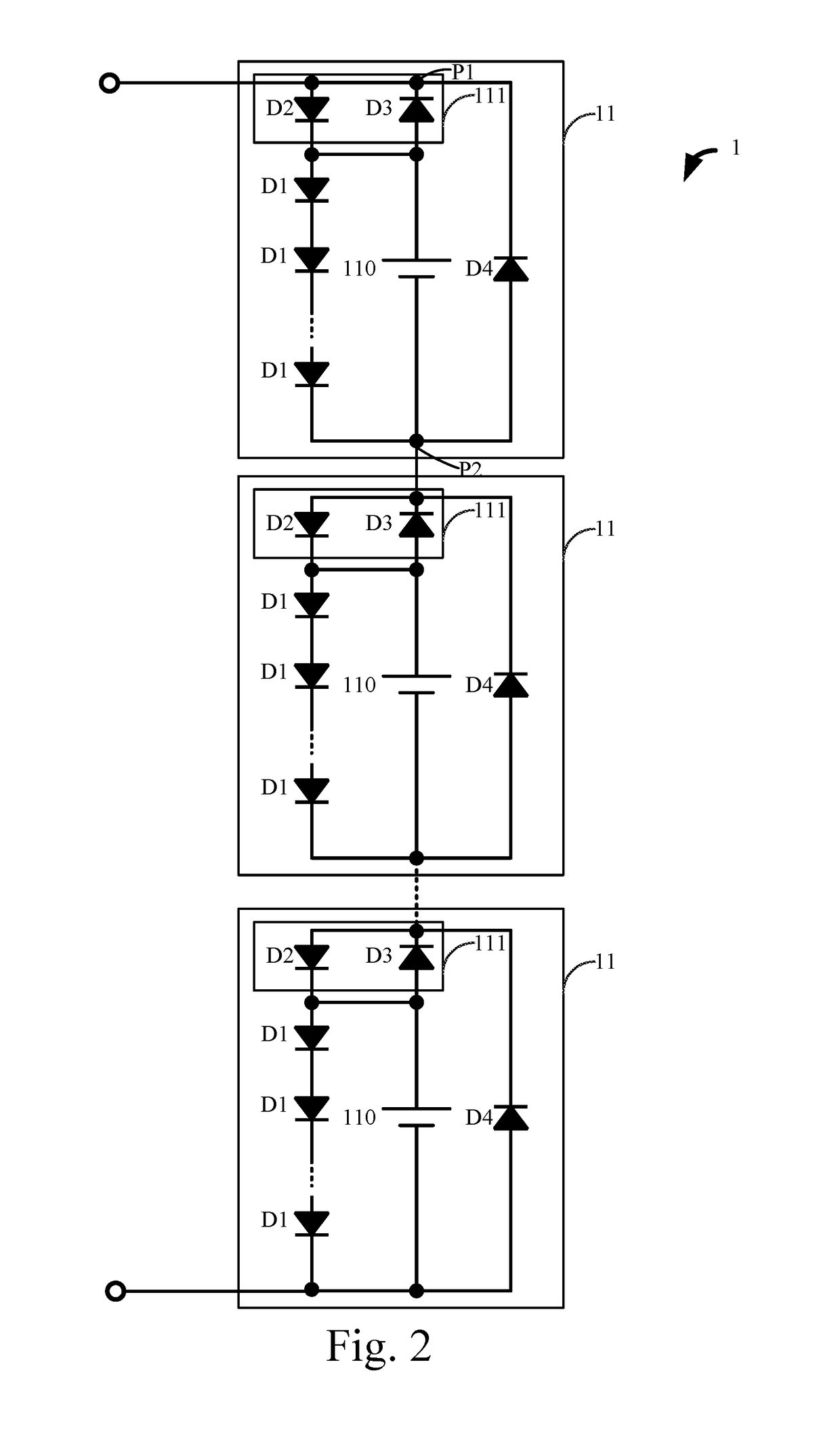 Battery assembly device with charging and discharging protection