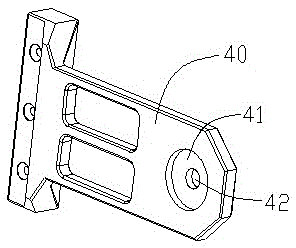 Cloud deck device capable of realizing conversion between transverse shooting and vertical shooting of mobile phone