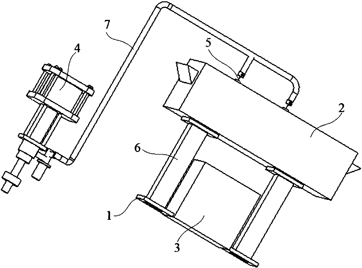 Anti-oxidation alloy wire spraying device