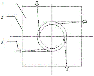 Combustion adjustment method of a supercritical boiler mixed with coke oven gas