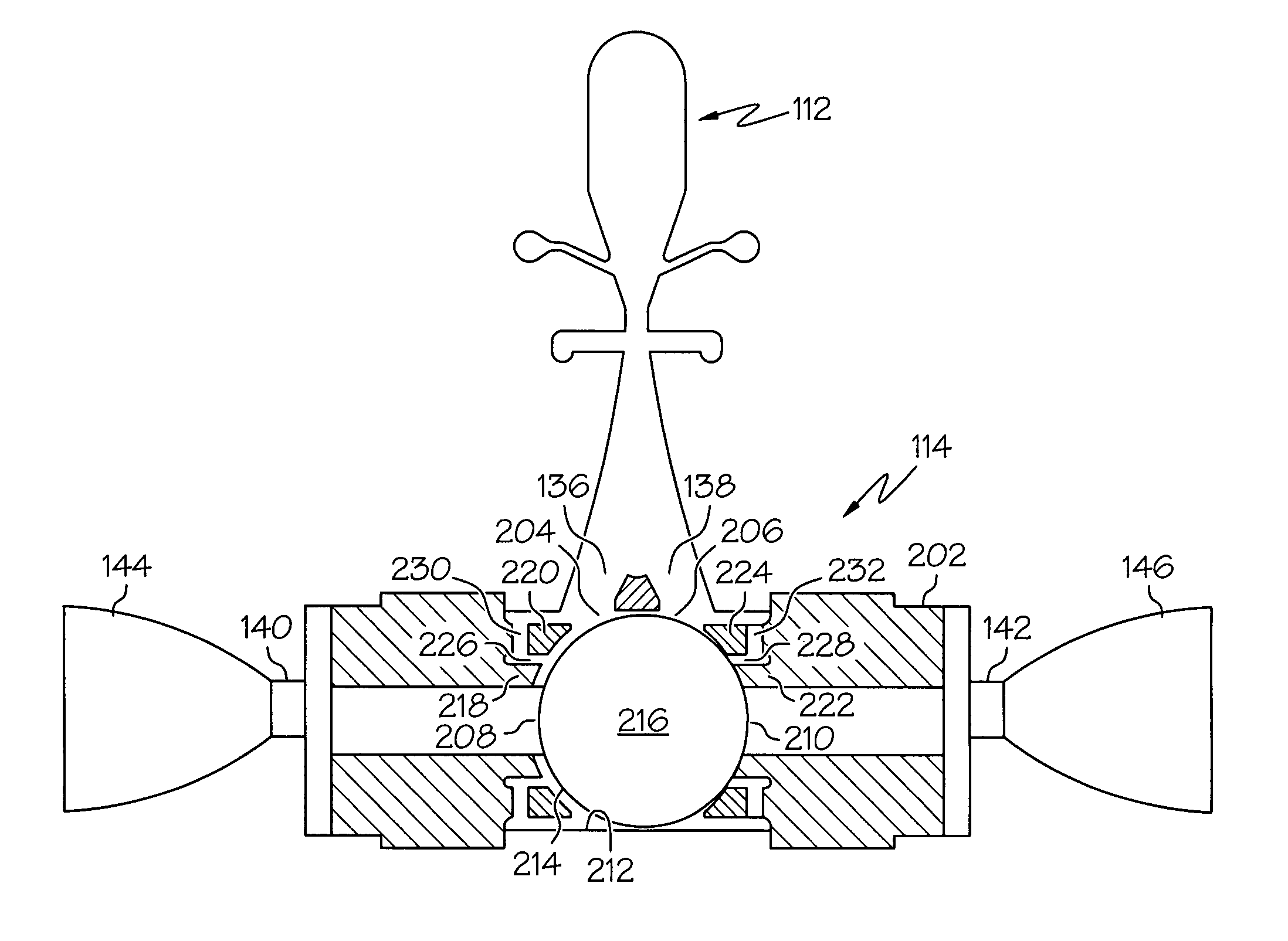 Diverter valve with multiple valve seat rings