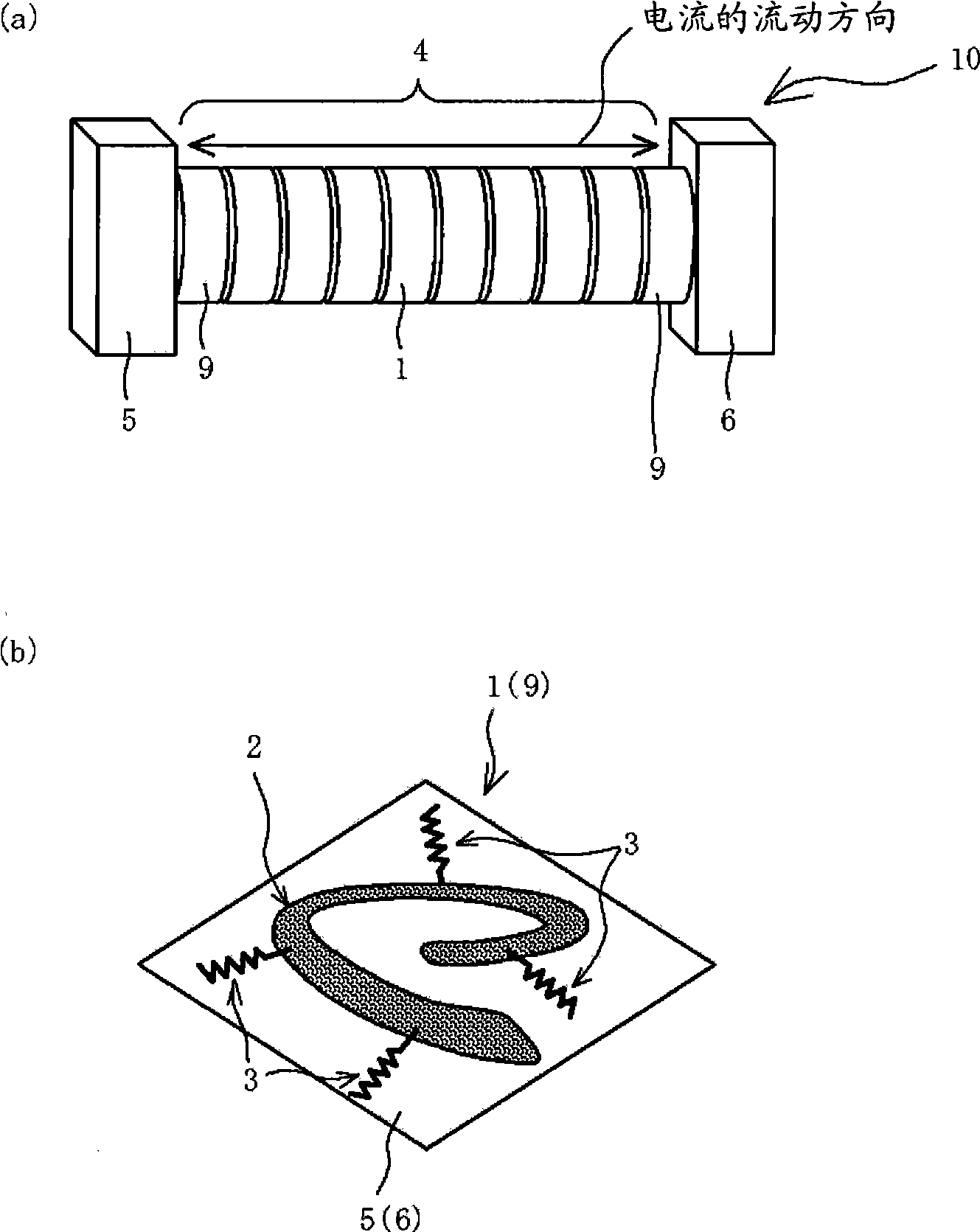 Functional molecular element, process for producing the same and functional molecular device